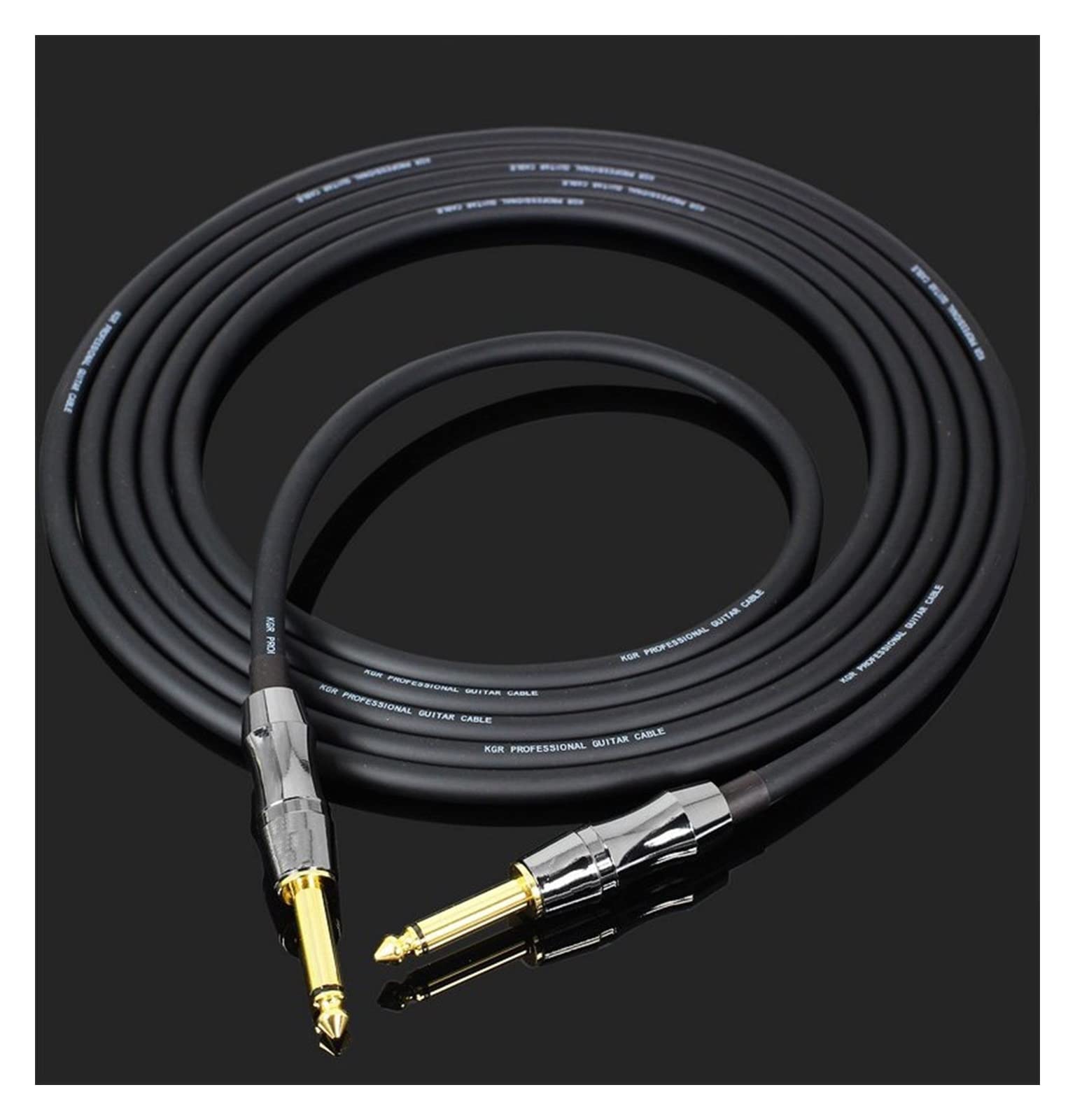 Gitarren instrumentenkabel Gitarre-Anschlusslinie E-Gitarren-Linie Elektronische Klavierrahmen-Trommellinie (Color : C, Size : 6m)