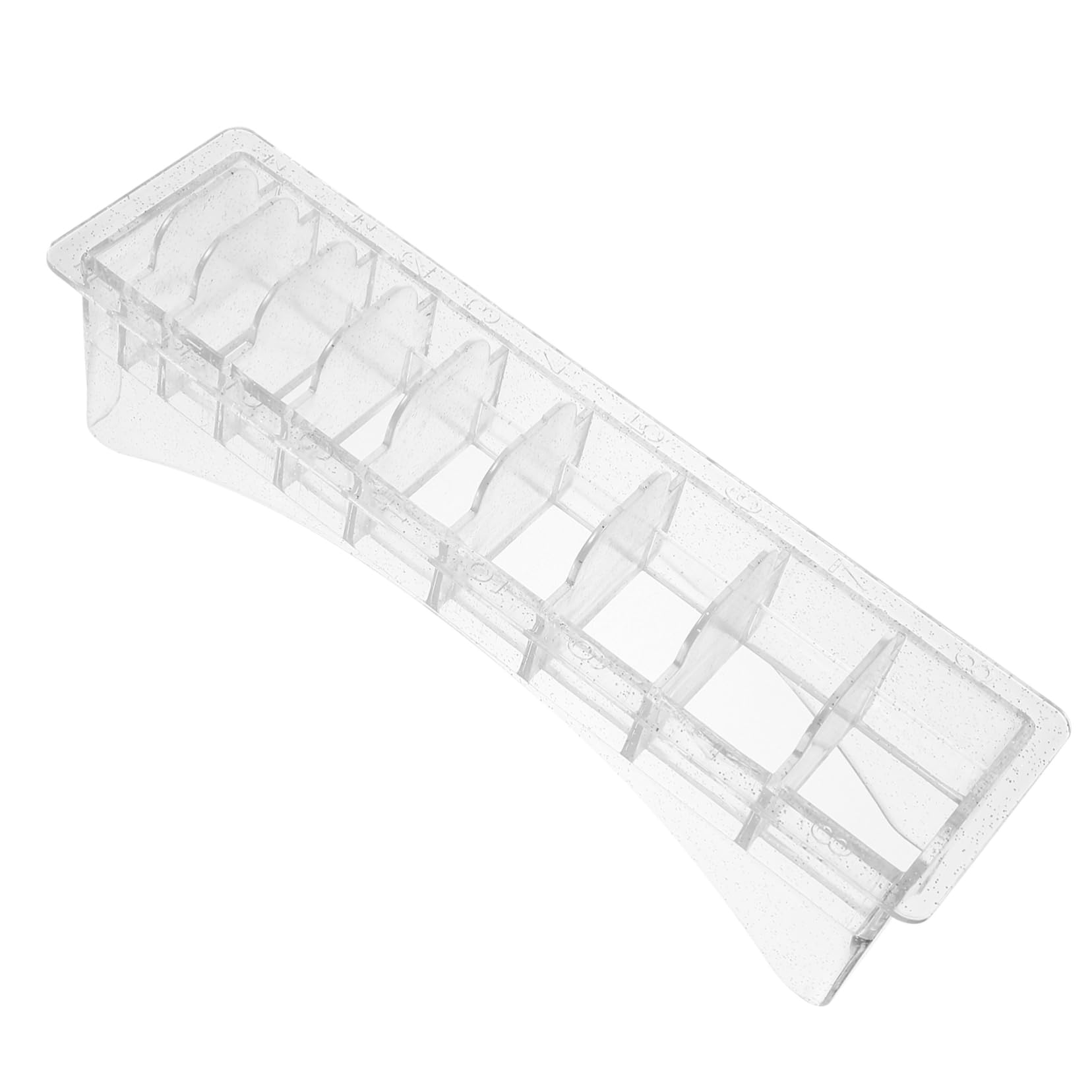 Ipetboom Hair Clipper Combs Holder Barber Clipper Case 10 Grids Comb Storage Box