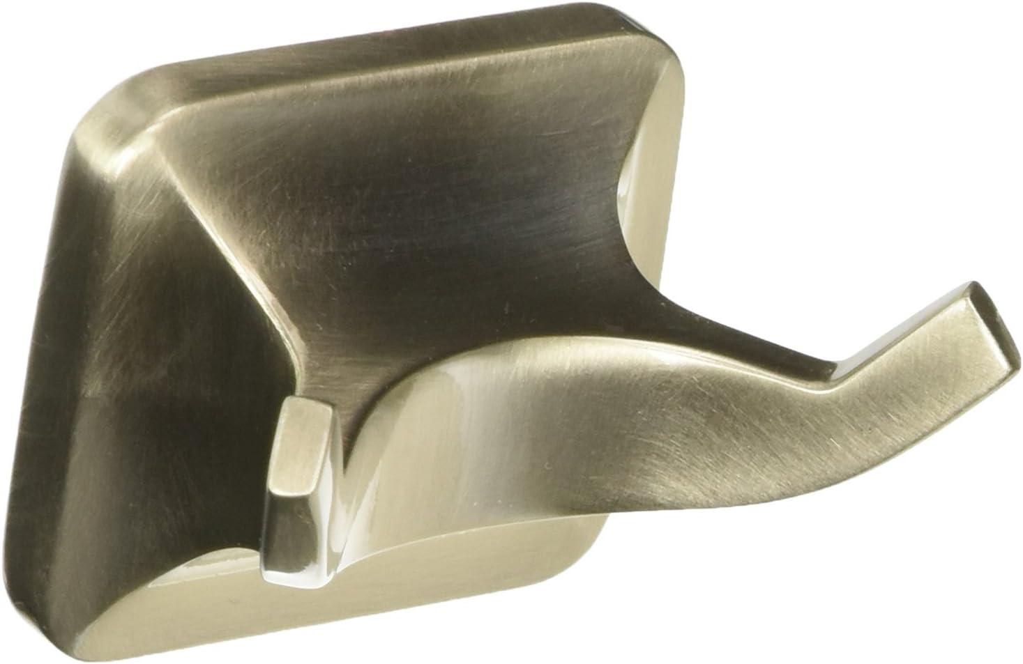 MINTCRAFT 3653-07-SOU Double Robe Hook, Brushed Nickel