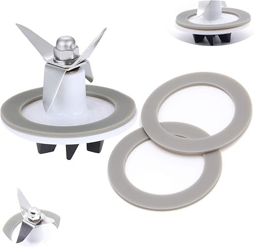 Stainless Steel SPB4562 White Blender Cutting with 3 Rubber Sealing