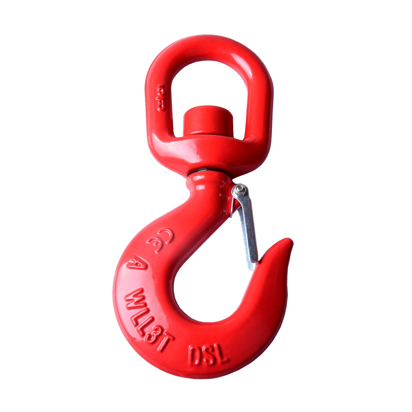 Buy Crane Hook Slip Hooks Swivel Eye Sling Hook with Latch 5/8" Trade