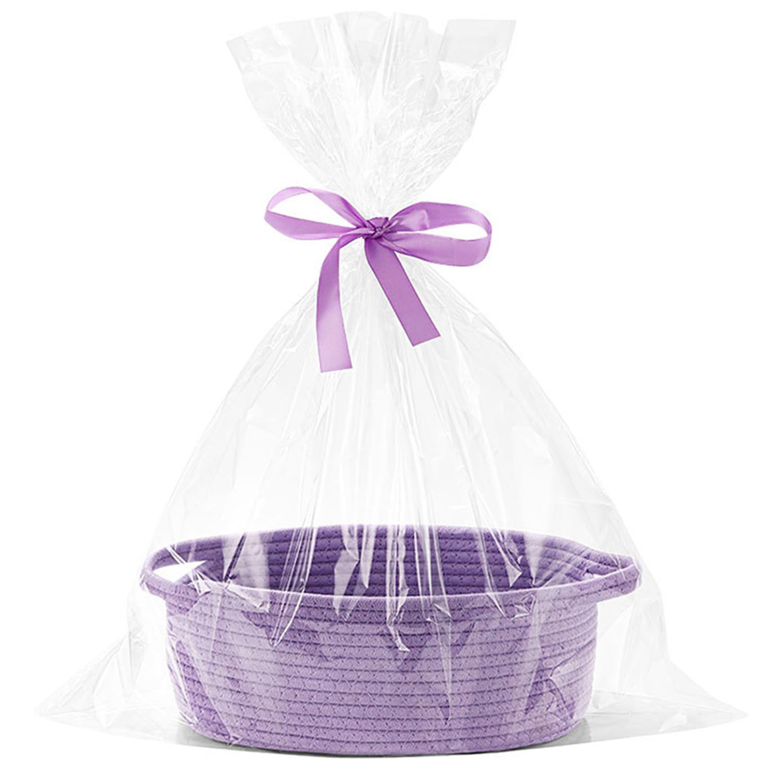 Jazuaiao Basket Cotton Rope Sturdy and Aesthetic Woven Perfect for Homemakers and Students Alike Woven Storage