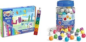 Numberblobs Numberblocks - Contatori Matematici Per Bambini, 120 Pezzi, Dai 3 Anni - Foto 11