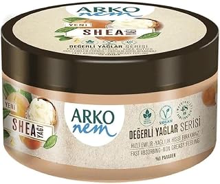 ARKO NEM DEĞERLİ YAĞLAR Krem Shea, 250 Mililitre