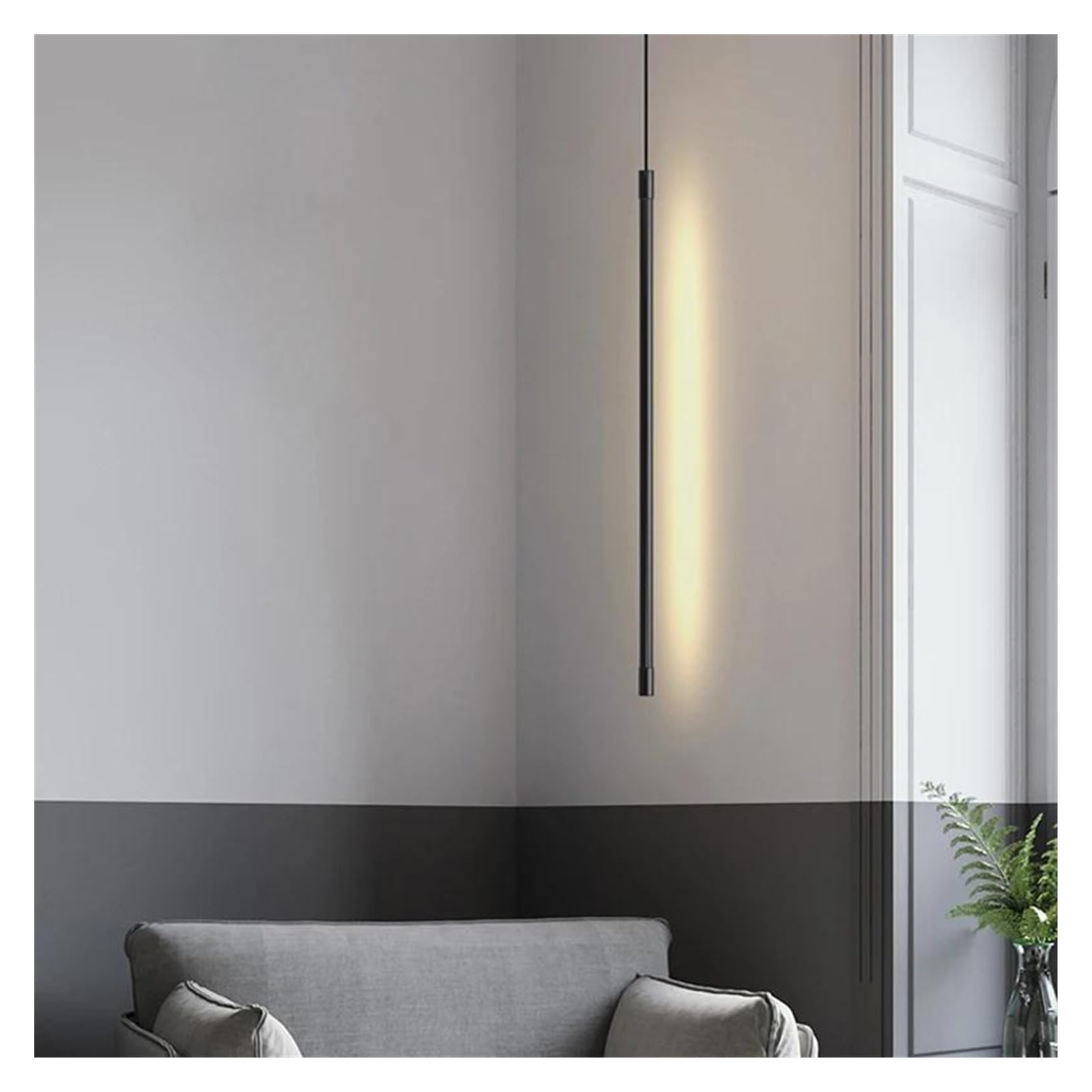 Lampe suspendue LED blanc chaud résout le manque de lumière sur votre table de chevet