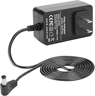 5 Volt Power Supply is Compatible with The Polycom IP Phones VVX 150, 250, 350, 450, 2200-48872-001, and 1465-48871-001.