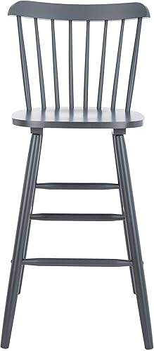 Miniatura 5 de Safavieh Home Collection Taburete Galena Spindle Back Grey Bar de 30 pulgadas (juego de 2)