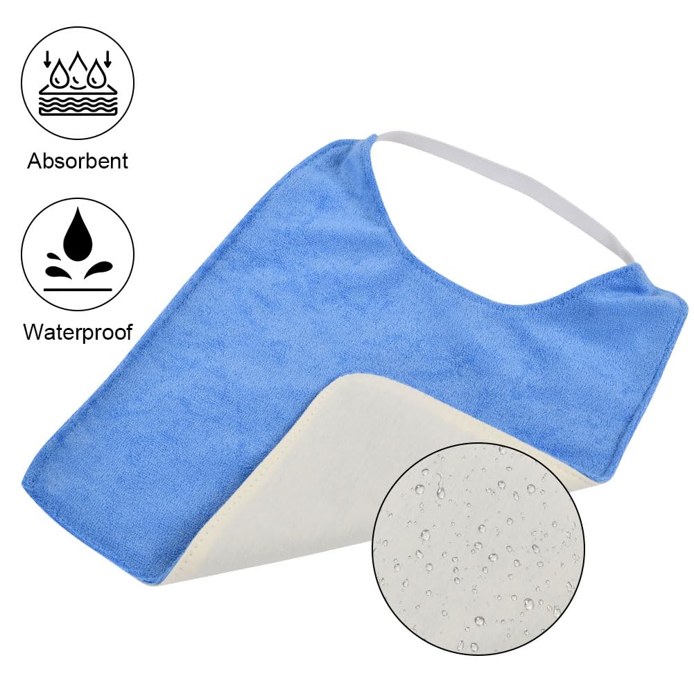 Vicloon Baby Drool Bibs, 5Pcs Infant Bib, Baby Teething Bib, Soft and Absorbent - Image 4