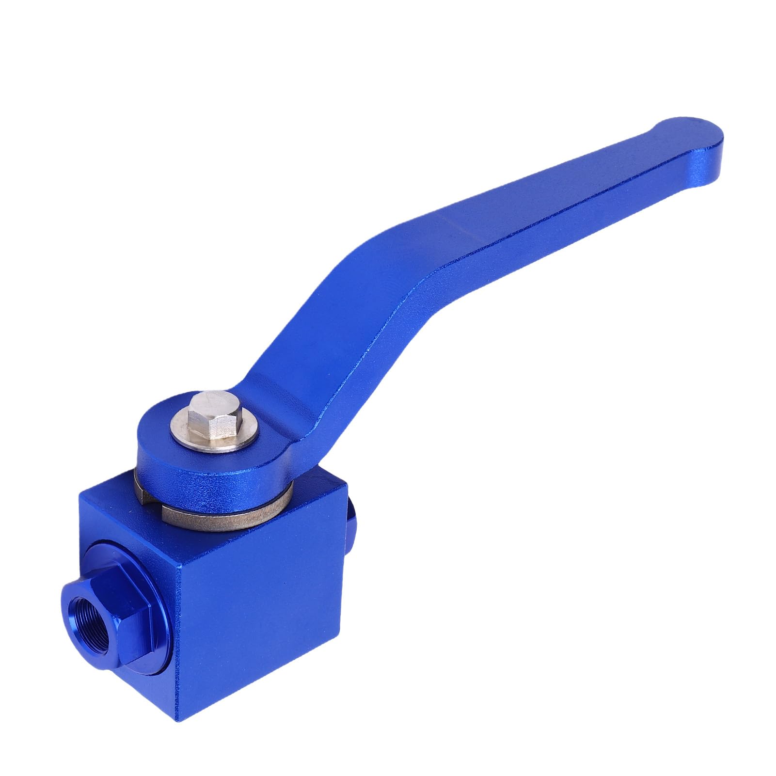 Bremsleitungsschlossabsperrventil, Aluminium -Legierungspartventil für Ölbrennstoffgaswasserluft mit Standard 1/8 -Zoll -NPT -Gewinde, Universelle Ausstattung