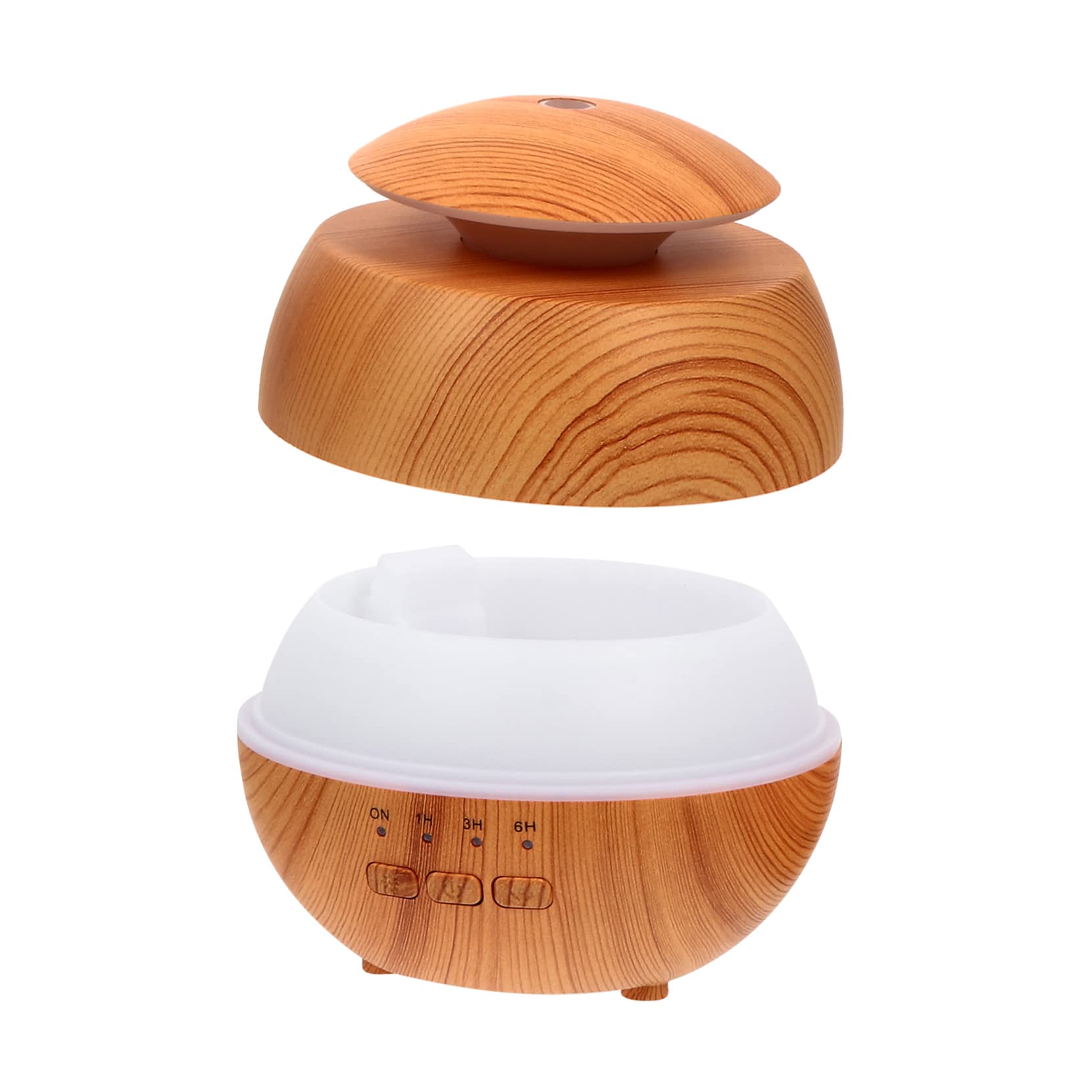 MAGICLULU 120-Ml Aromadiffusor mit LED Licht Leiser Duft Luftbefeuchter aus PP ABS Automatische Abschaltung für Zuhause und Büro