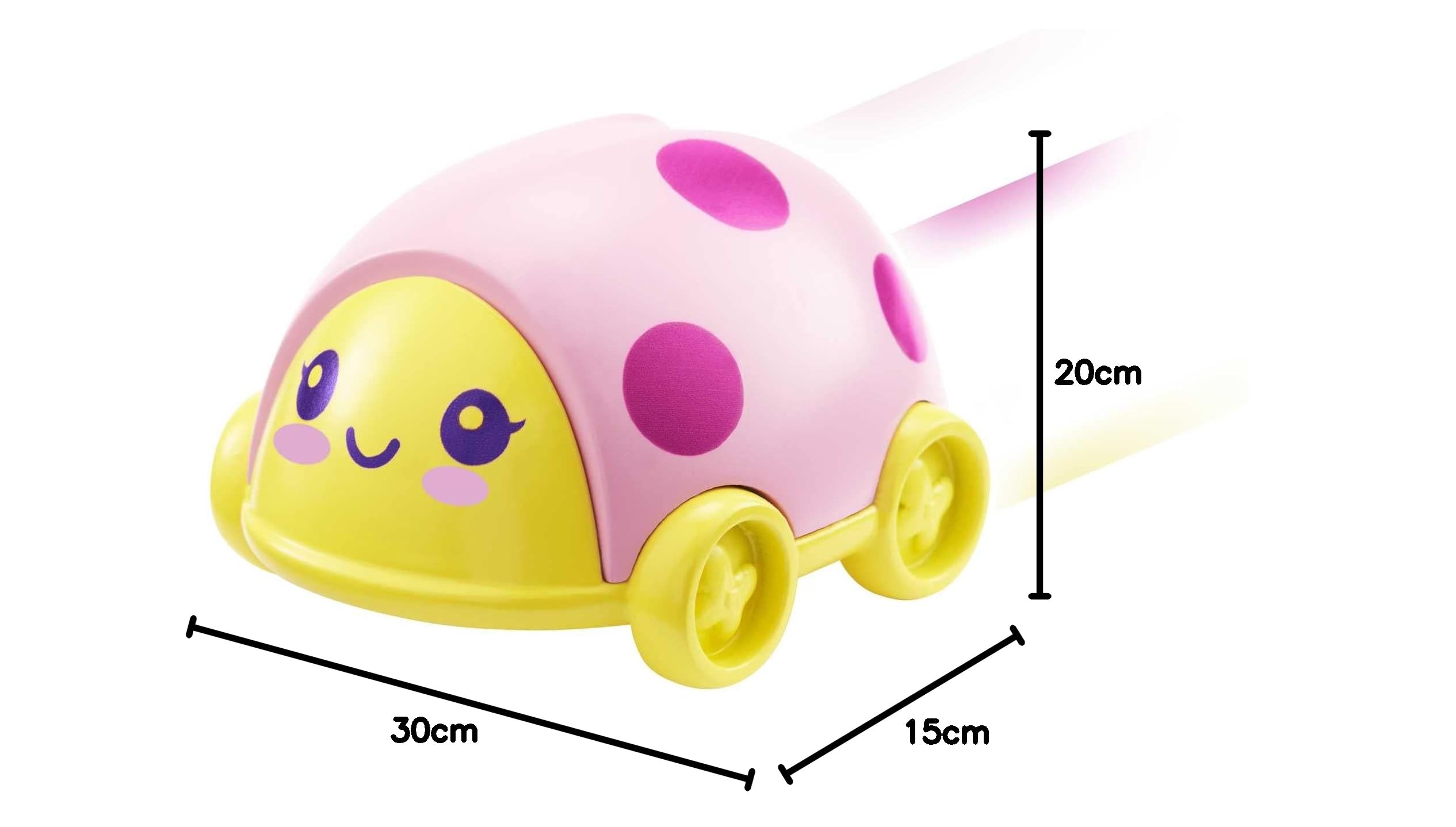 My Garden Baby - Bambola Farfalla Gattona , 30.5 cm, con 20 Suoni e Ali che si Muovono Davvero, GYP31
