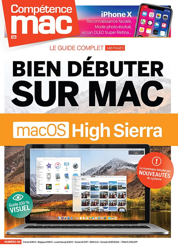 Compétence Mac n° 56 - Bien débuter sur Mac avec macOS High Sierra
