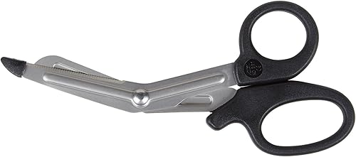 McKesson Medicut Tijeras de trauma, tijeras médicas, grado médico, punta roma, 5 12 pulgadas, 1 unidad