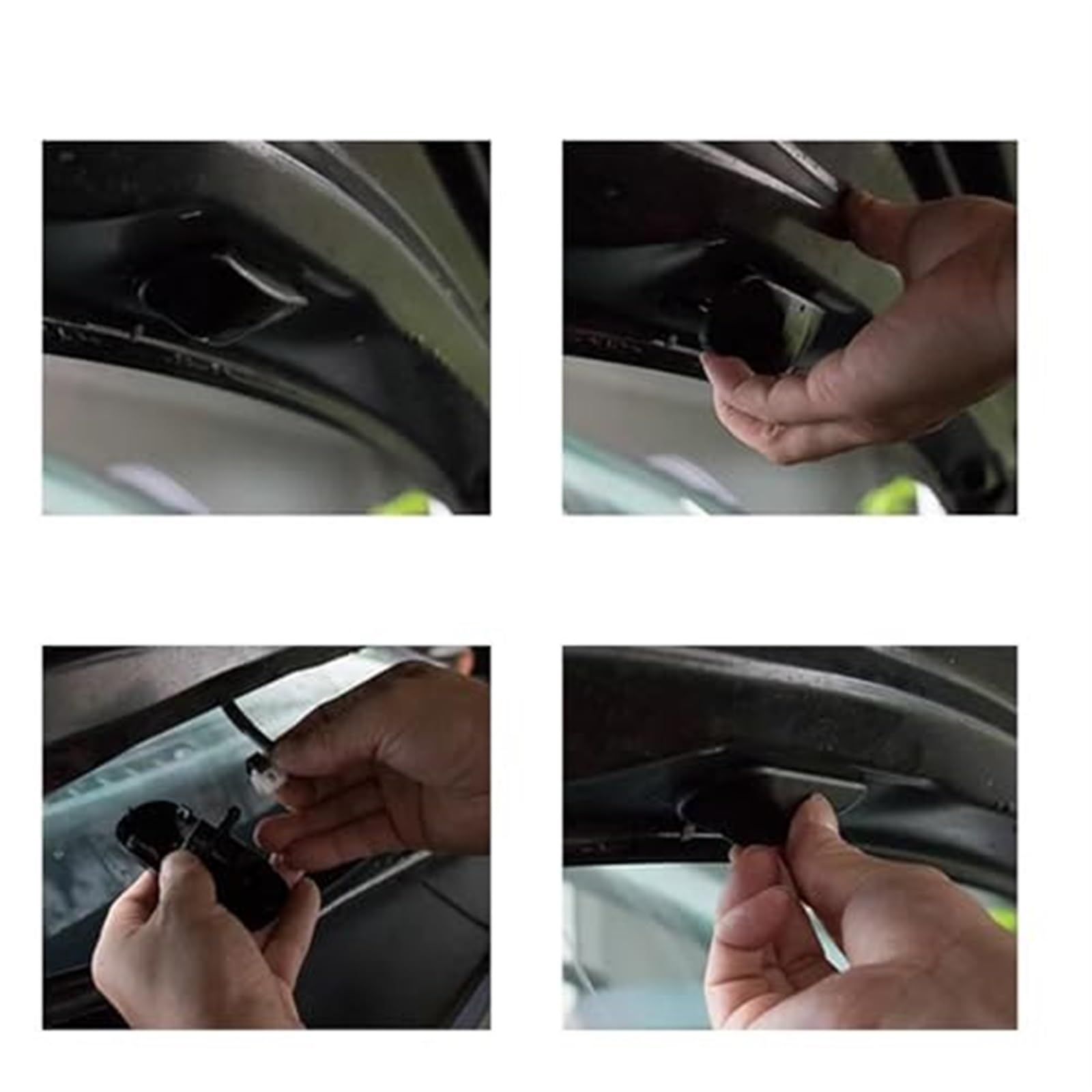 2 szt. Dysza spryskiwacza przedniego podgrzewana, dla VW, dla Tiguan, Amarok, dla Scirocco, dla Passata, B6, dla EOS, dla Tourana, dla Sharan, dla Caddy, Jetta, dysza spryskiwacza szyby przedn