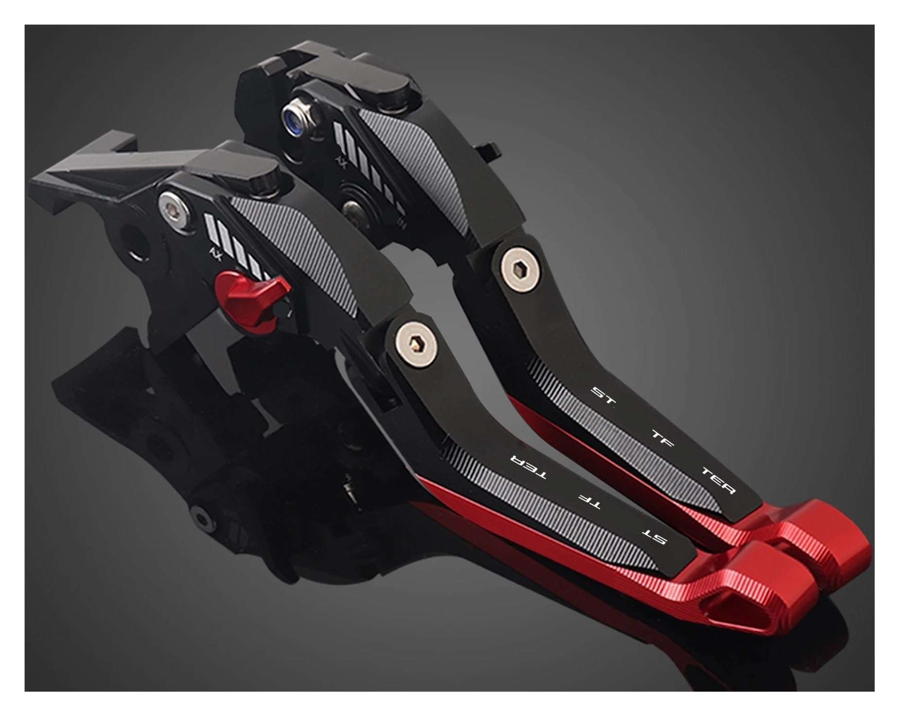 PLIQVBN Clutch Brake shafts Motorcycle Accessories Adjustable Aluminium Brake Clutch Levers Parts for st&reetfi&ghter V4 2018-2023