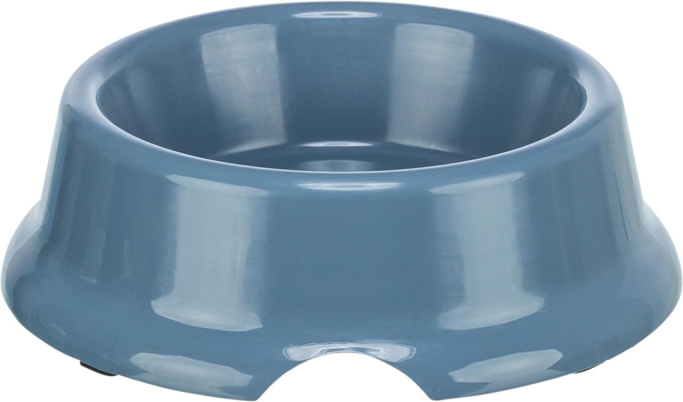 Trixie 2471 Bowl, light, plastic, 0.25 l/ø 10 cm (ASSORTED COLOUR)