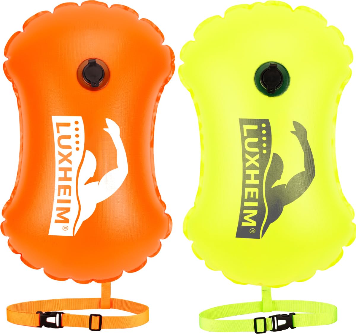 Confezione da traino galleggiante impermeabile gonfiabile in PVC per triathlon nuoto attività all'aria aperta