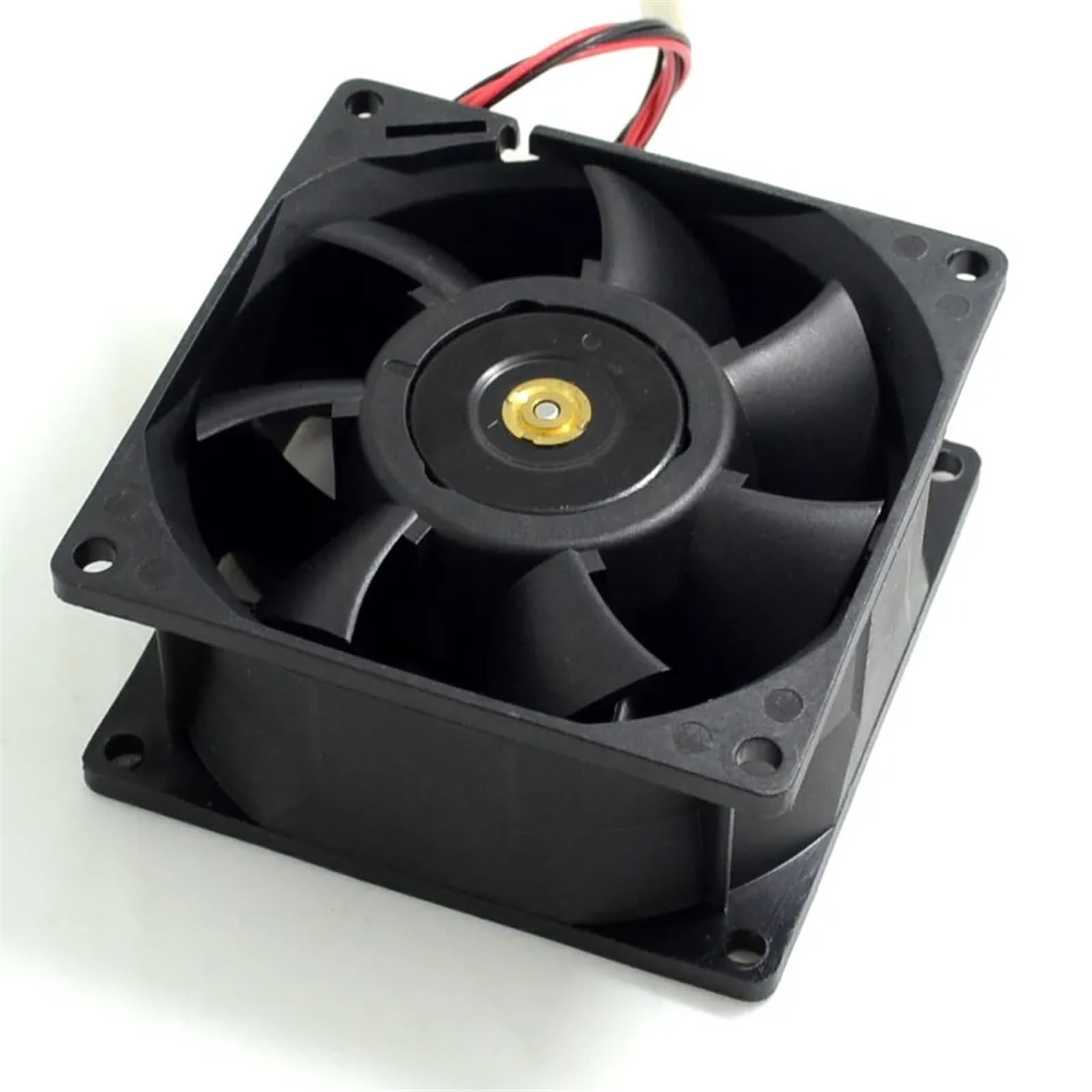 FFB0812SHE 12V 0.87A 8cm 80mm 8038 ventilateur de refroidissement à double roulement à billes 80 * 80 * 38mm (Color : 4 Lines)