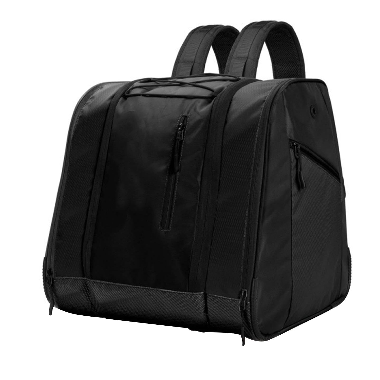 38L Capacity Oversized Ski Boot Backpack Professional with Ventilation Holes Black-image-17