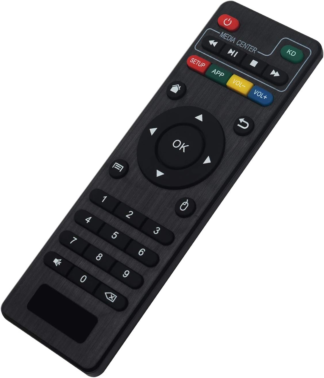AIDITIYMI X31-002 Remote Control Replace for Android TV Set-Top Box IPTV Media Player X96 Mini with Media Center
