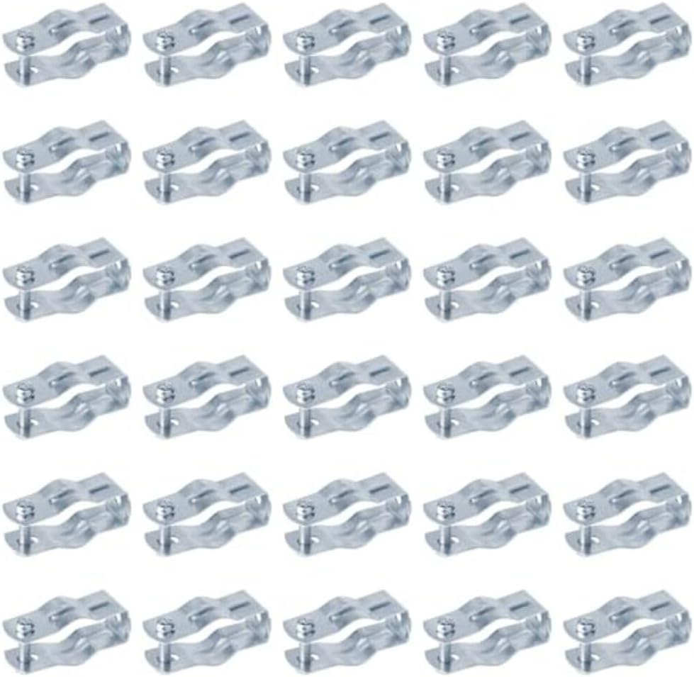 Galvanized Steel EMT Conduit Hangers 25PCS with Mounting Bolts for Electrical Wiring and Industrial Equipment Support (1/2 inch)