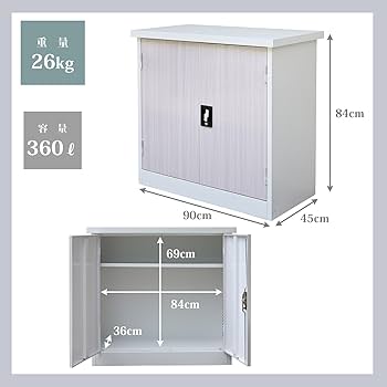 大幅値下げメタルフロンティア完動品箱無し（Amazon無在庫転売屋に注意して） Amazon | ガーデンマスター(Gardenmaster) スチール収納庫 (幅90