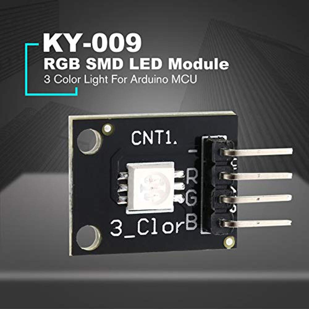 Abb Led Module 3 Color LED SMD 5050 PWM KY-009 RGB 3 Color SMD LED Sensor Module For Arduino ...