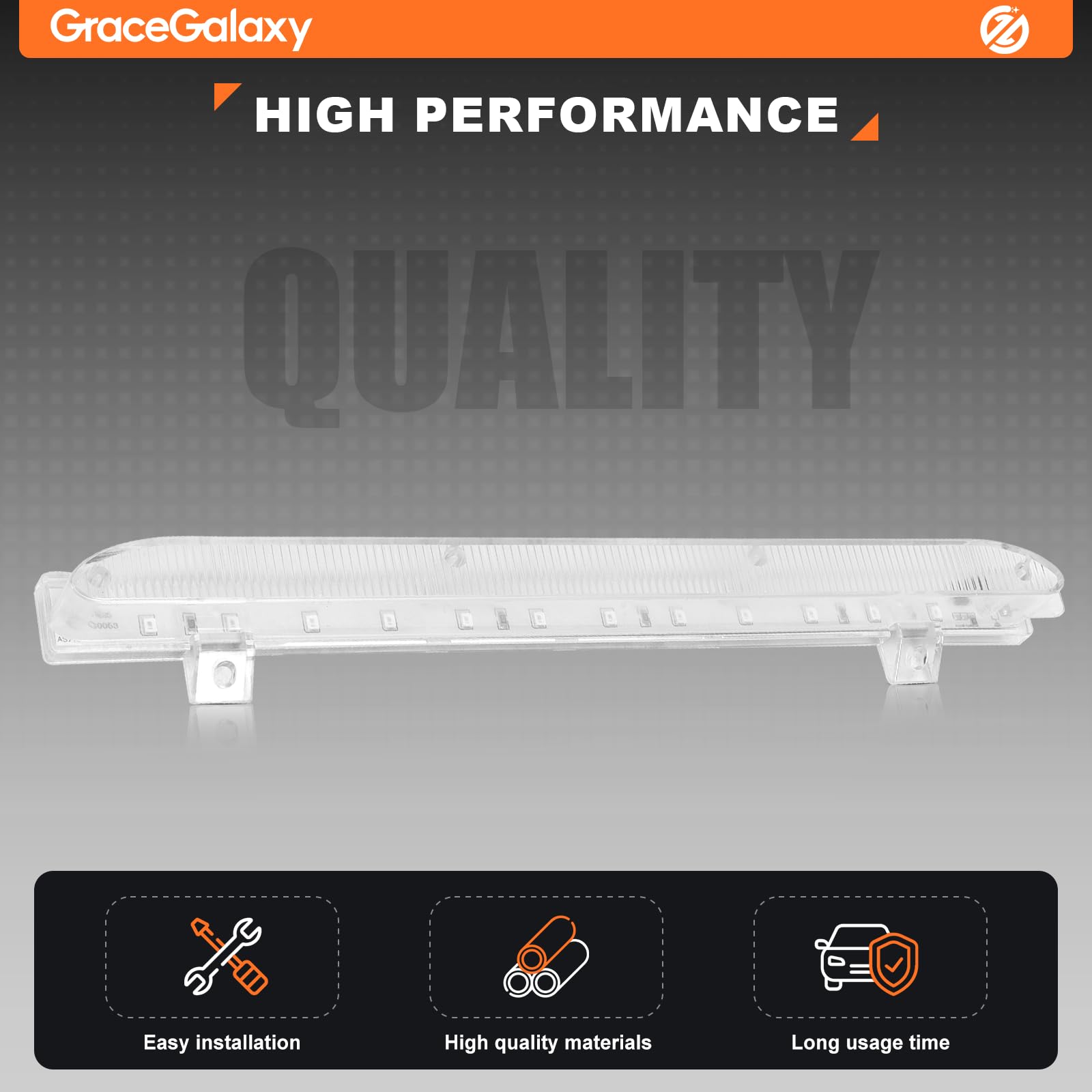 GRACEGALAXY 3ª luz de freno para Mini Cooper/Mini Hatch R56 2006-2013, Mini Countryman R60 2010 20162751575, 2751575, 2753779