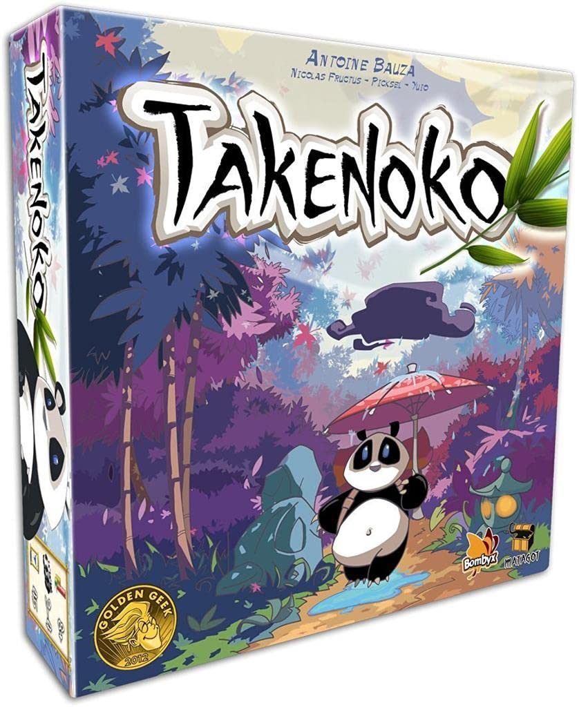 Asmodee Takenoko - wersja francuska gra planszowa - od 2 do 4 graczy - 8 lat i więcej