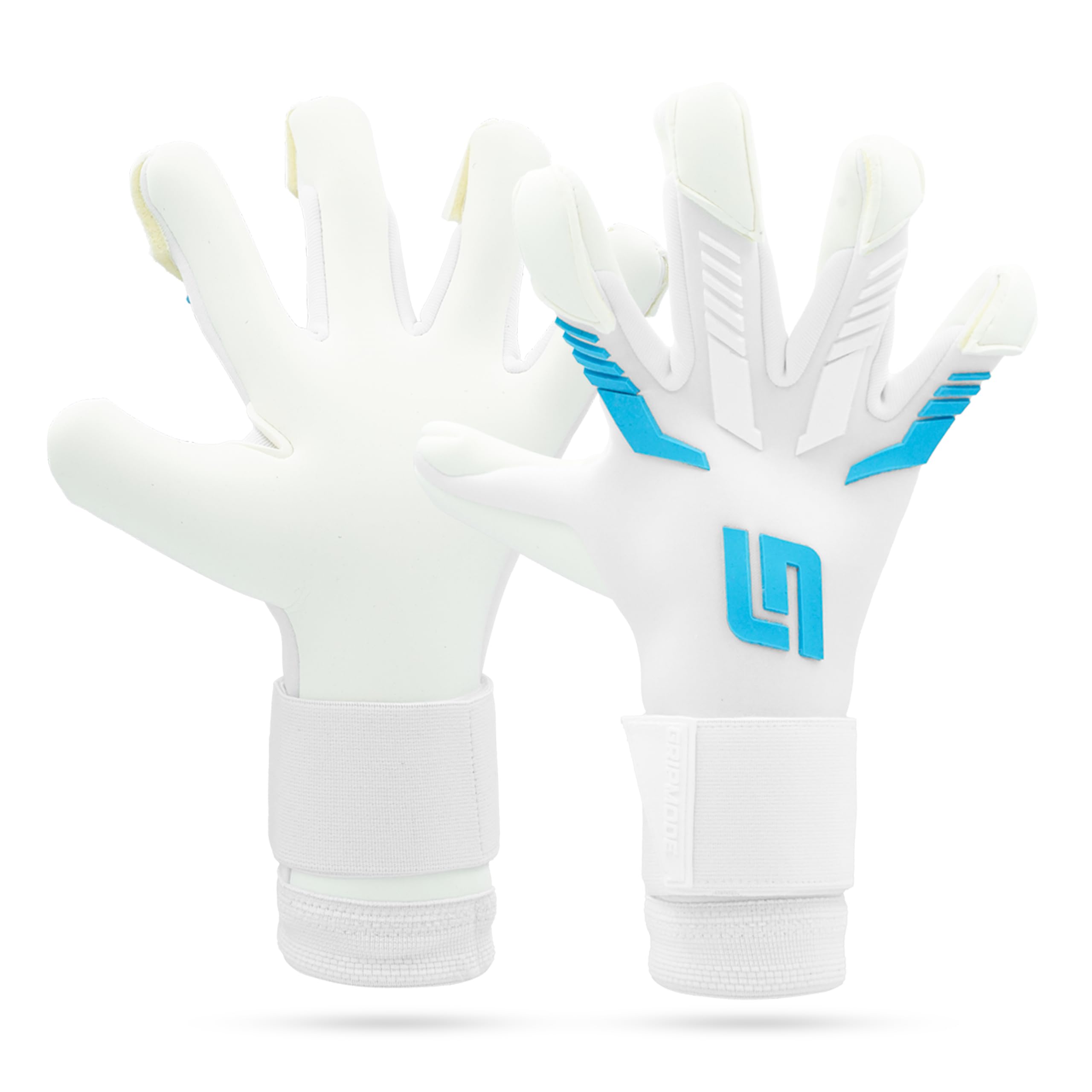 GRIPMODE Torwarthandschuhe Herren Ice Hybrid 2.0 FT - Fußball Torwarthandschuhe mit Belag aus Griptec® für jedes Wetter - Fußballhandschuhe für Kinder, Jugendliche & Erwachsene - Größe 7-11