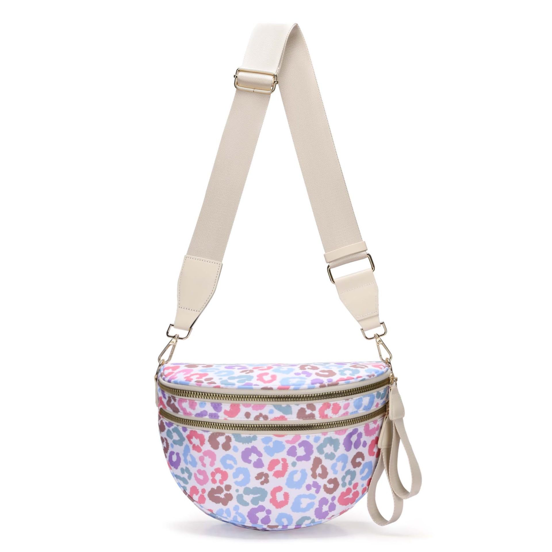 WOOMADA Checkered Bum Bag