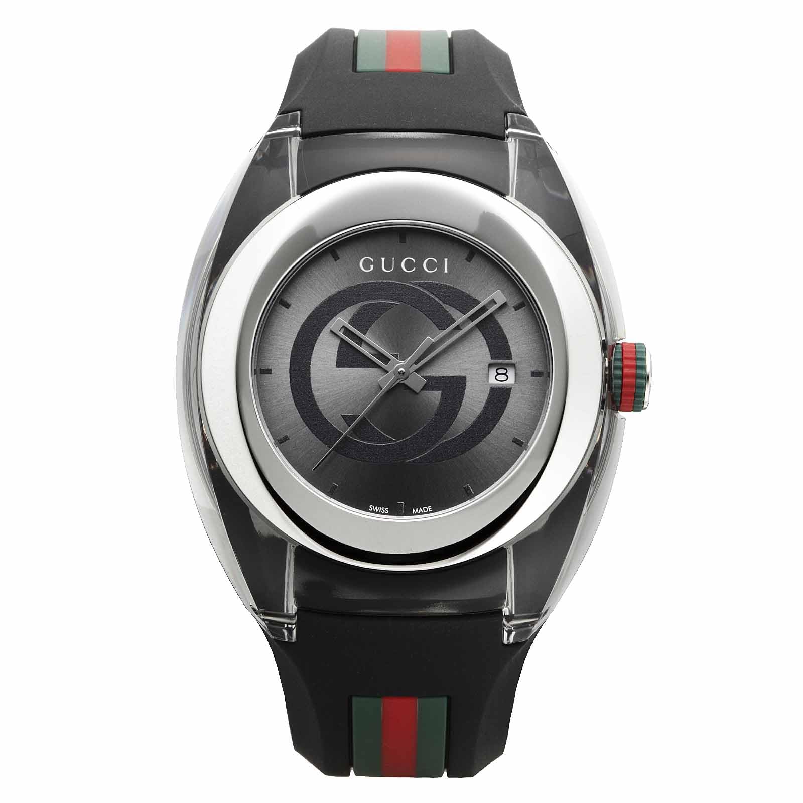 Amazon.co.jp: [グッチ] 腕時計 Watch SYNC シンク OUTLET 黒無地BOX 