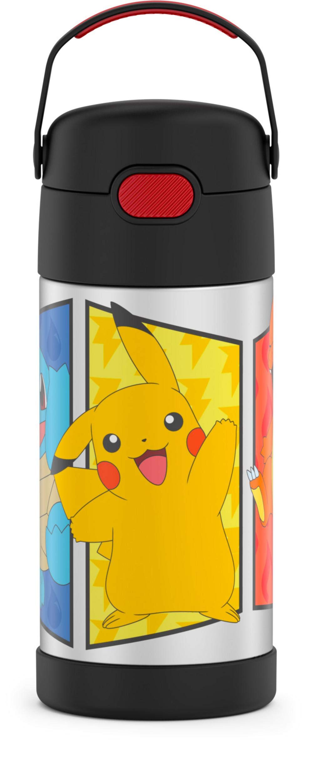 THERMOS FUNTAINER 12 Ounce Stainless Steel Vacuum Insulated Kids Straw