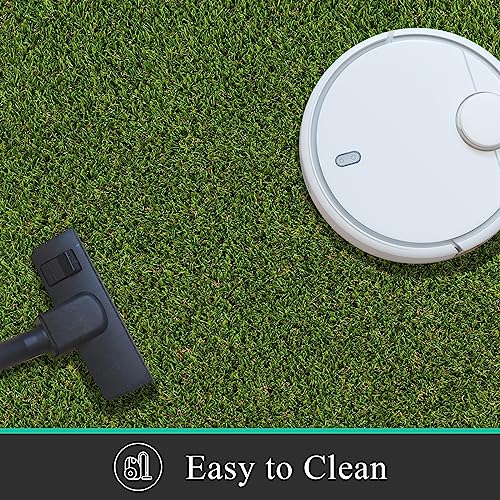 Vaukki Artificial Grass Runner 1.37" (35Mm) Pile Height, Grass Outdoor Rug For Entrance, Fake Grass Pee Pad For Dogs, Realistic Artificial Grass Mat Runner For Hallway, Pets And Entryway, 2'X6' #TOP4