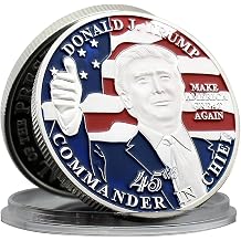 Donald Trump Commemorative Coin Metal Medal The 47th President of The America Challenge Coin Collection Fans Gift