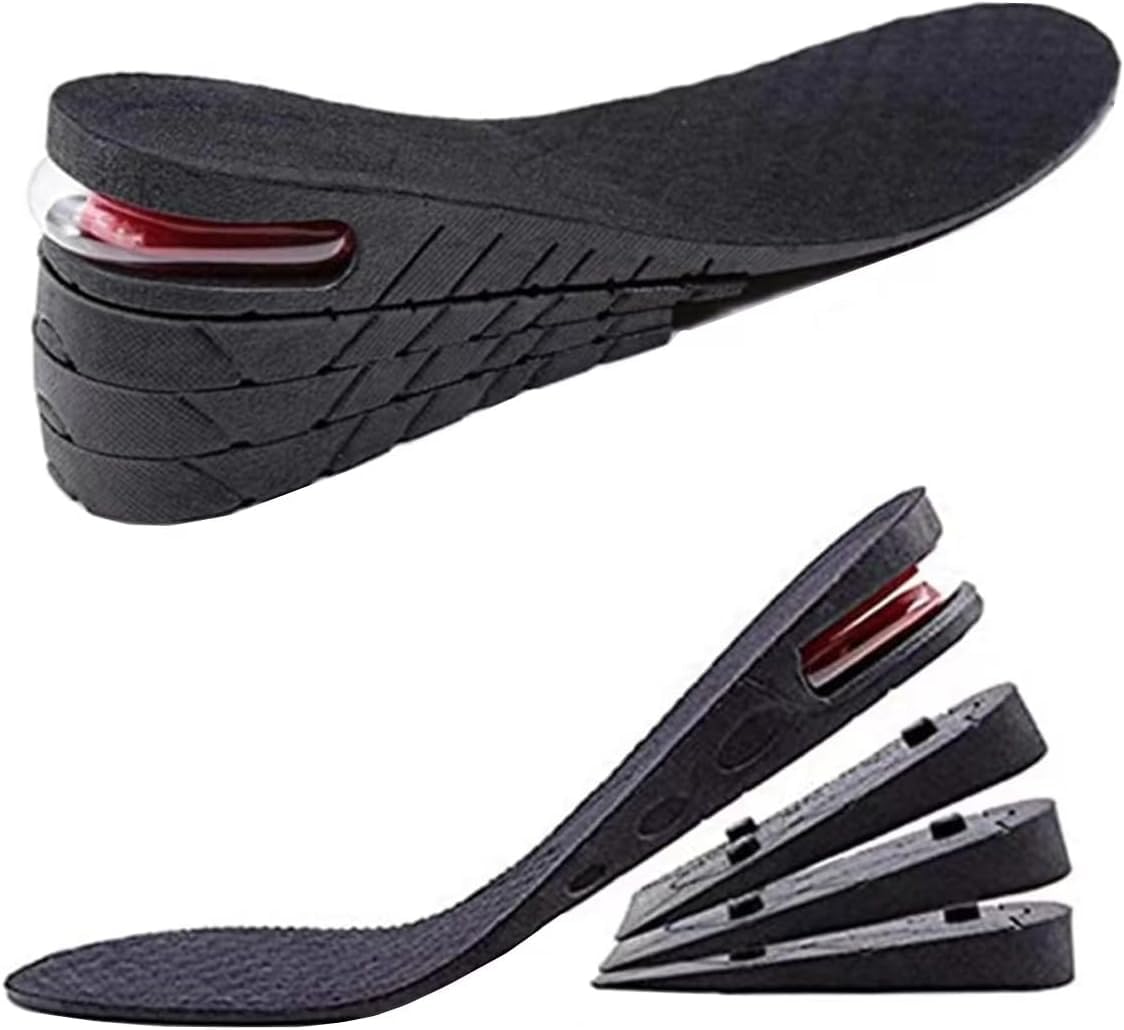 Photo 1 of Height Increase Insoles 4-Layer Air up Shoe Lifts Elevator Shoes Insole 2.95inches(7.5 cm) Heels Lift Inserts for Men and Women