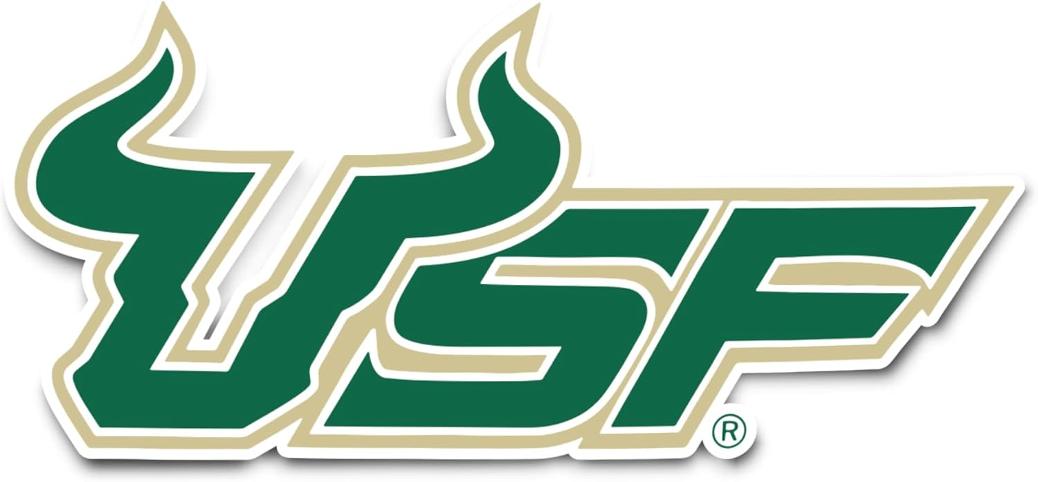 Desert Cactus University of South Florida Sticker USF Bulls Vinyl Decal Laptop Water Bottle Car Scrapbook (IND 9)