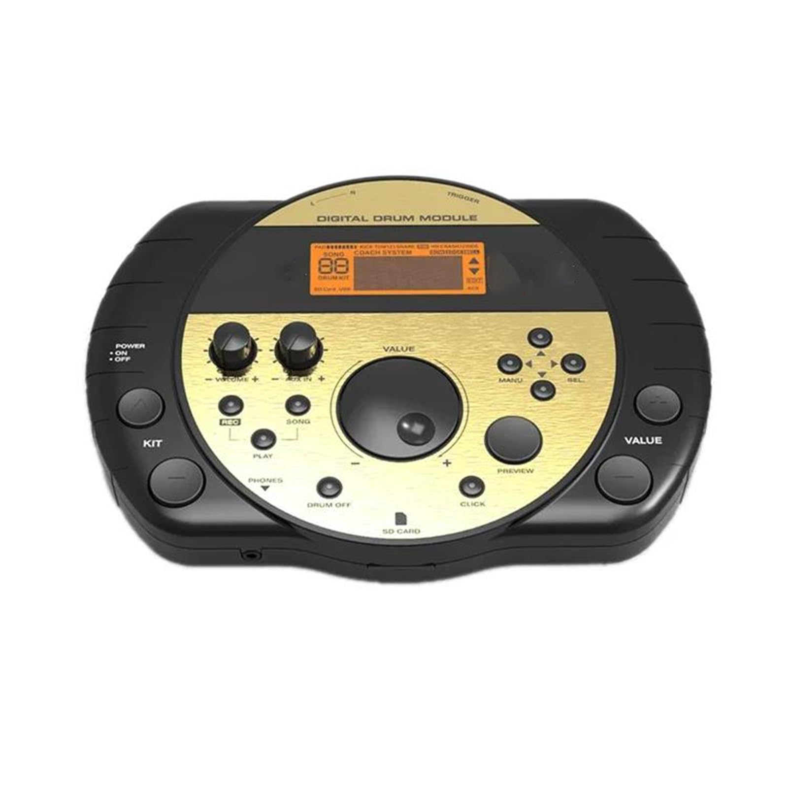 Batería Electrónica Profesional Negra Batería Digital baterias electronicas profesionales