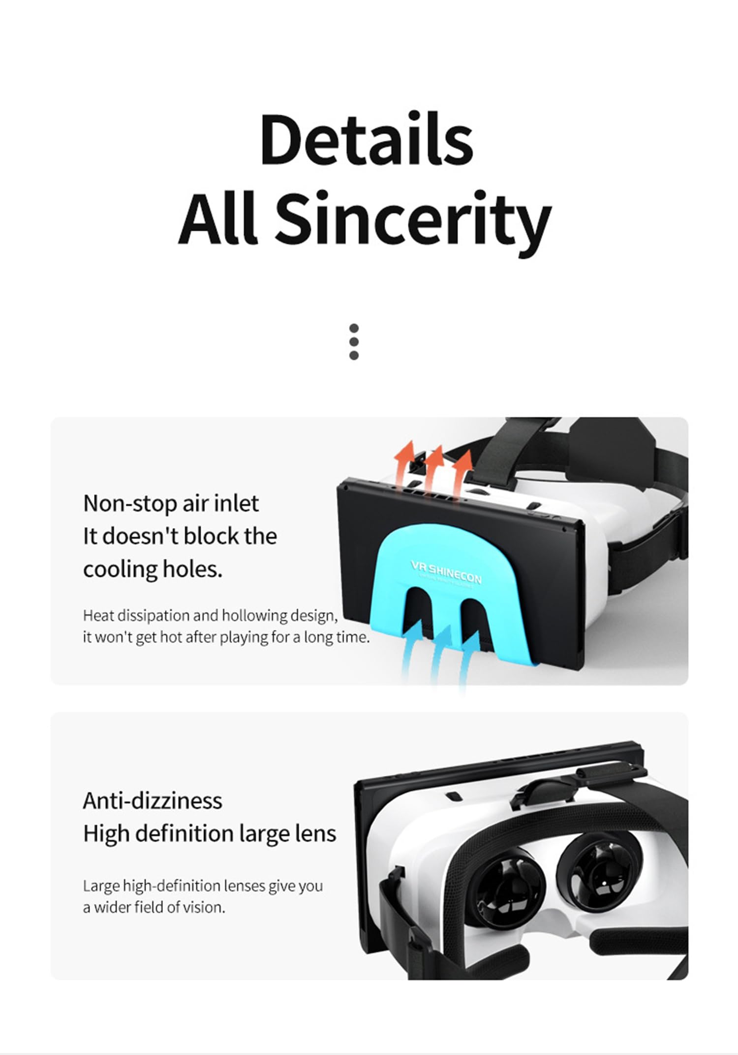 Auriculares VR para Nintendo Switch OLED, gafas de realidad virtual para Nintendo Switch, se adapta a juegos 3D de adultos y niños, color naranja