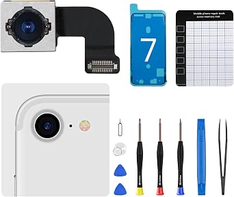 for iPhone 7 Main Rear Camera Replacement OEM Module Kit 12MP
