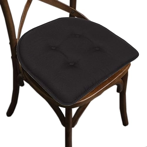 Miniatura 8 de Cojín grueso y cómodo de alta calidad en forma de U para silla, de goma antideslizante, para asiento trasero de 17 x 16 pulgadas, funda de asiento
