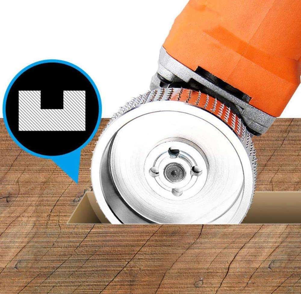 Badem10 Rodex Ahşap Taşlama Törpüleme Oyma Eğe Diski Ahşap Kesici 115 mm