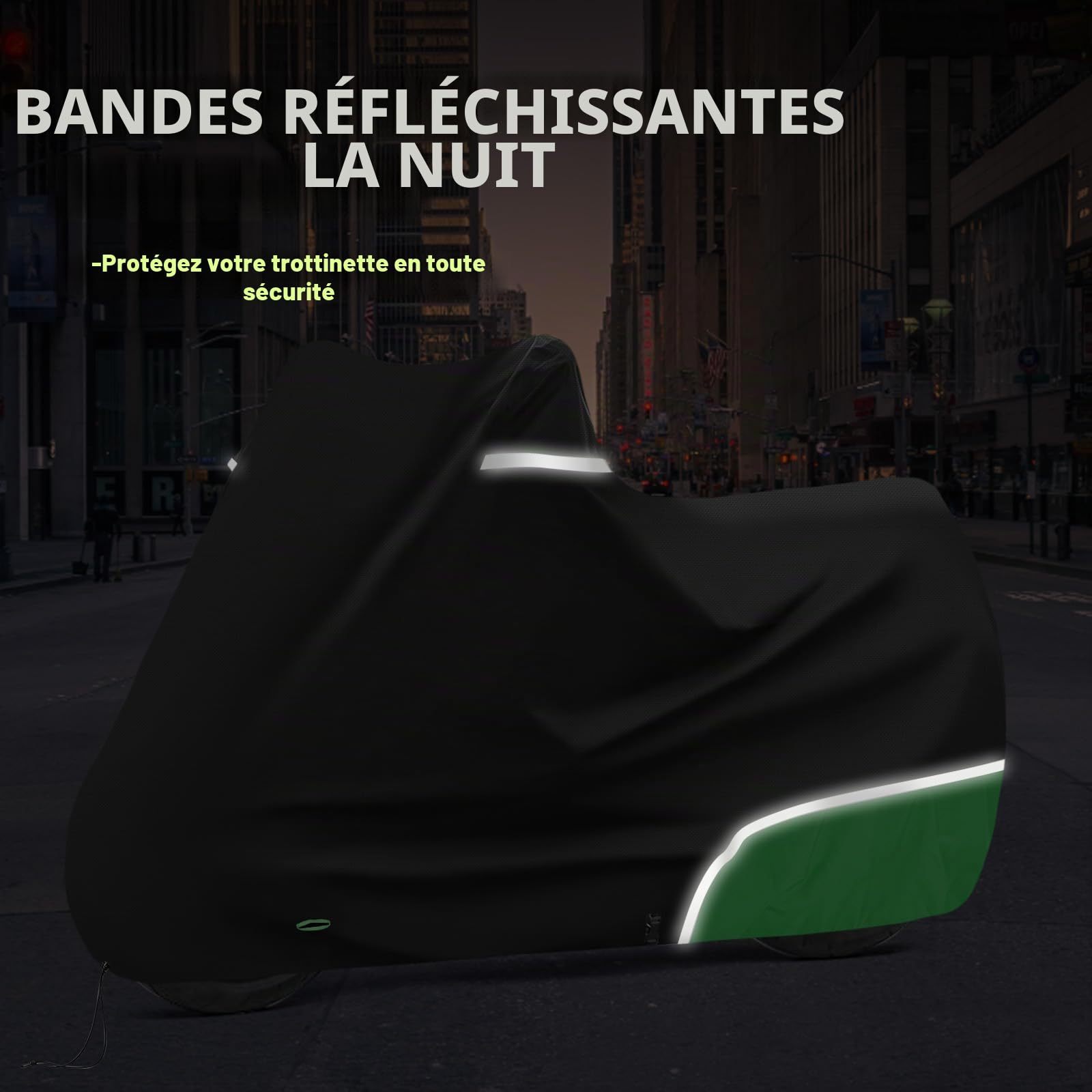 Bâche de protection pour moto Kawasaki Z650, Z900, série Z, résistante à l'hiver, imperméable, indéchirable et robuste, grise