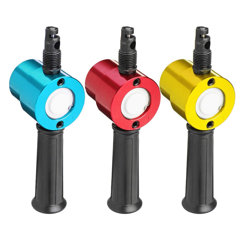 Grignoteuse à double tête pour couper les tôles et les métaux avec étui Rouge/doré/bleu/bleu