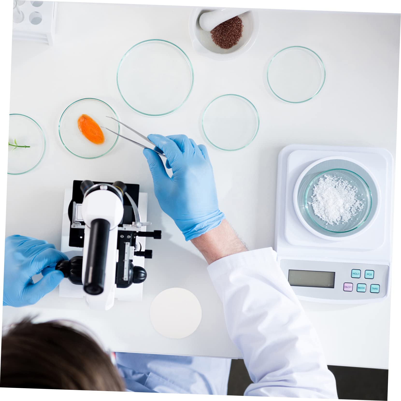 ABOOFAN 100 Sheets Labs Quantitative Filter Paper Water Filter Papers for Experiment Safe High-Grade Material Easy to Use