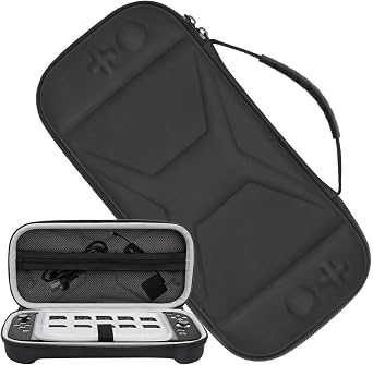 Portable Travel Daily Carry Case for Nintendo Switch 2 7.9" 2025 Hard Sleeve Shell Cover Handheld Game Console Skin Protective Storage Bag with Non-Slip,Anti-Collision,Shockproof Black X
