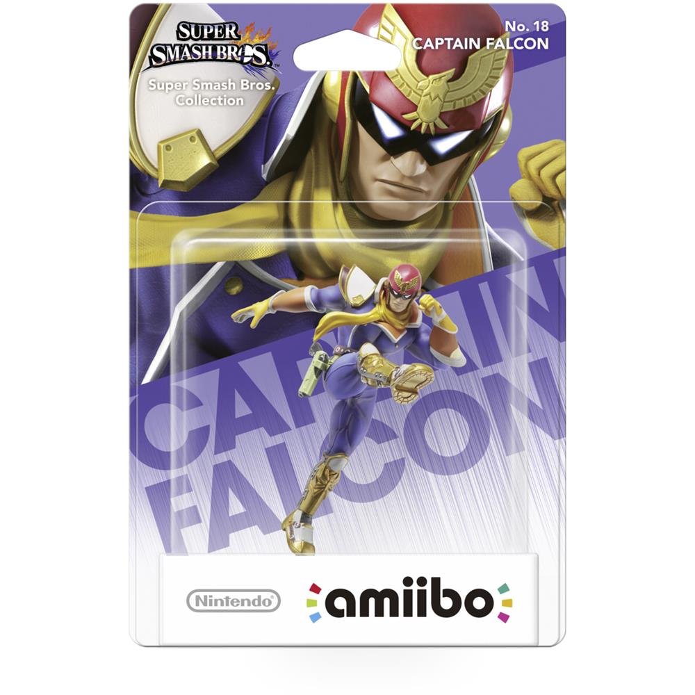 Captain Falcon amiibo - Europe/Australia Import (Super Smash Bros Series)-image-34