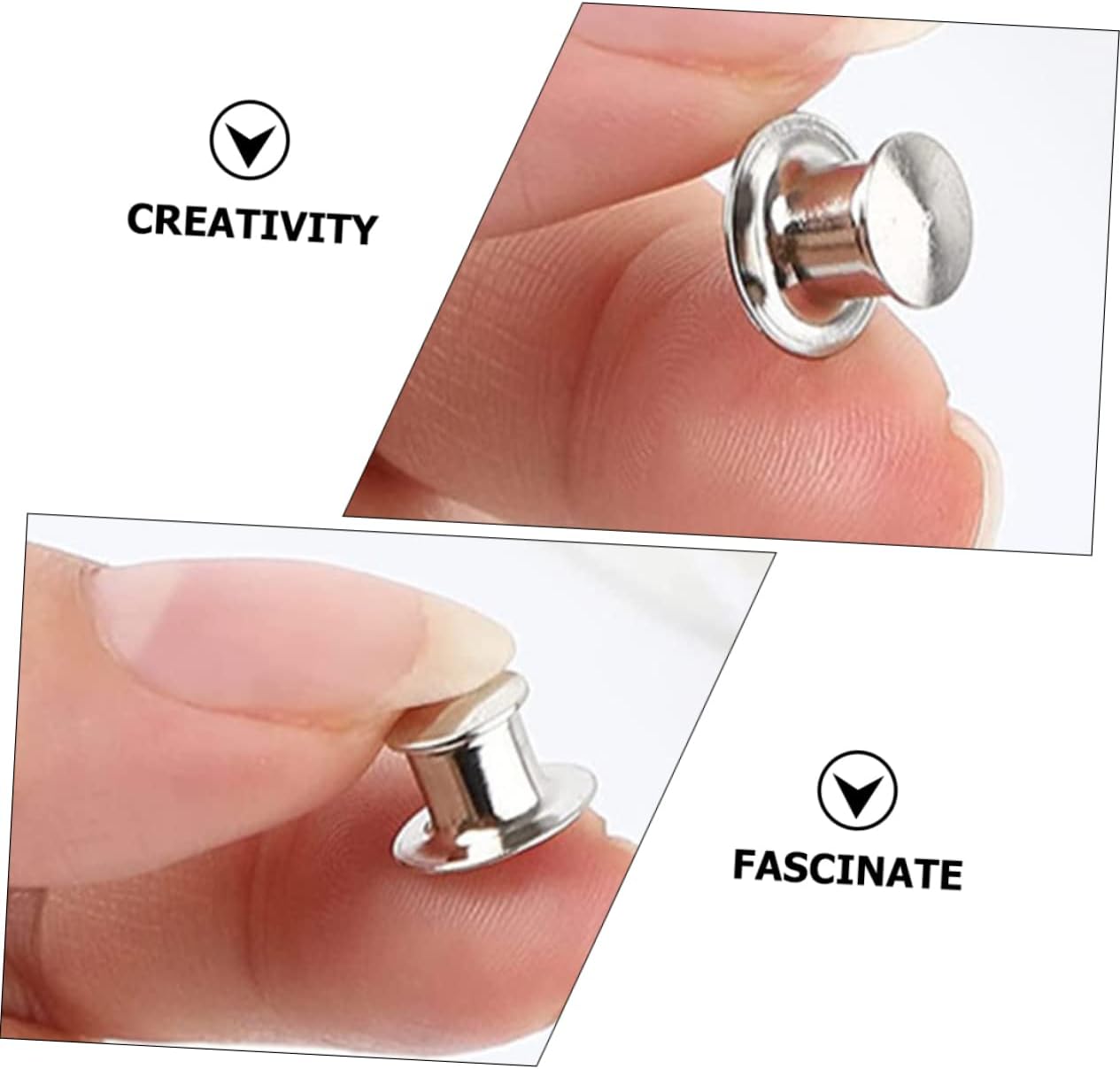 NUOBESTY Pin Backs for Enamel Pins Easy to Install Multi-Purpose for DIY Projects