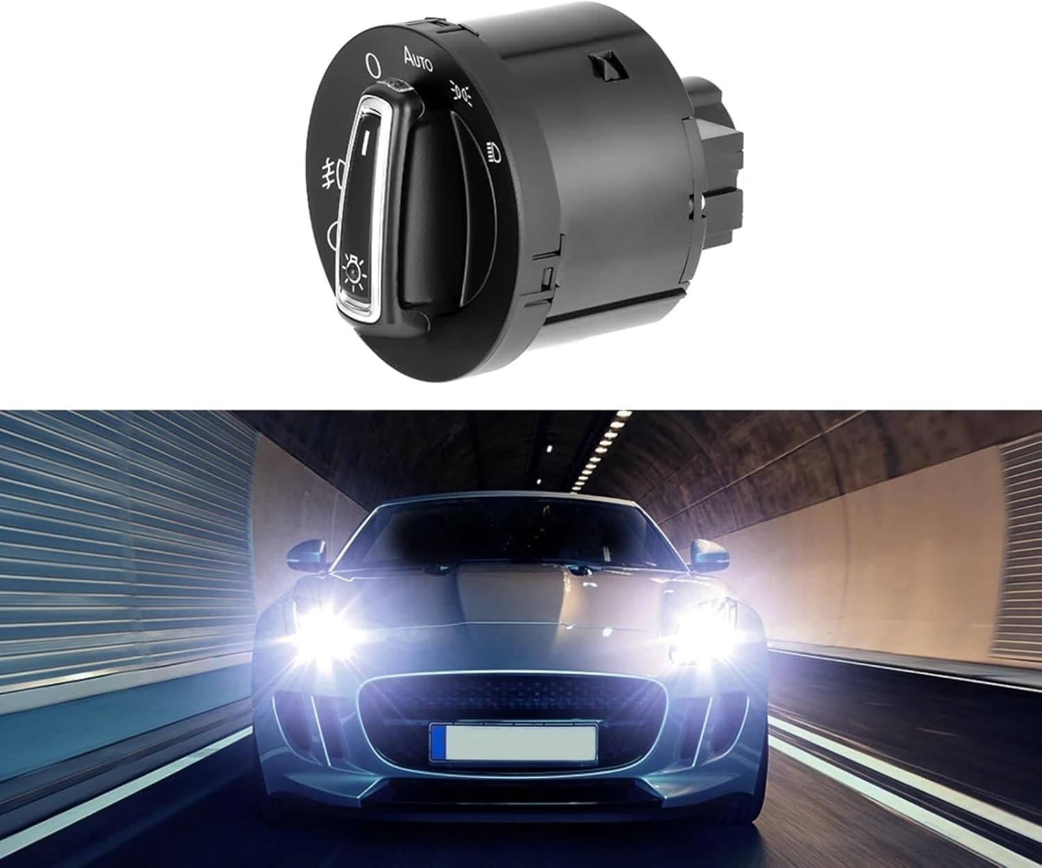 Headlamp Fog Lamp Switch Sensor for VW for Amarok Pickup 2HA 2HB S1B S6B S7A S7B 2010-2016 Car Headlight Head Lamp Fog Light Control Switch 1C0941531