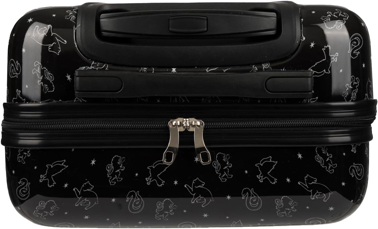 Bioworld Harry Potter Crest 20-Inch Carry-On Hardside Spinner Luggage - Image 5